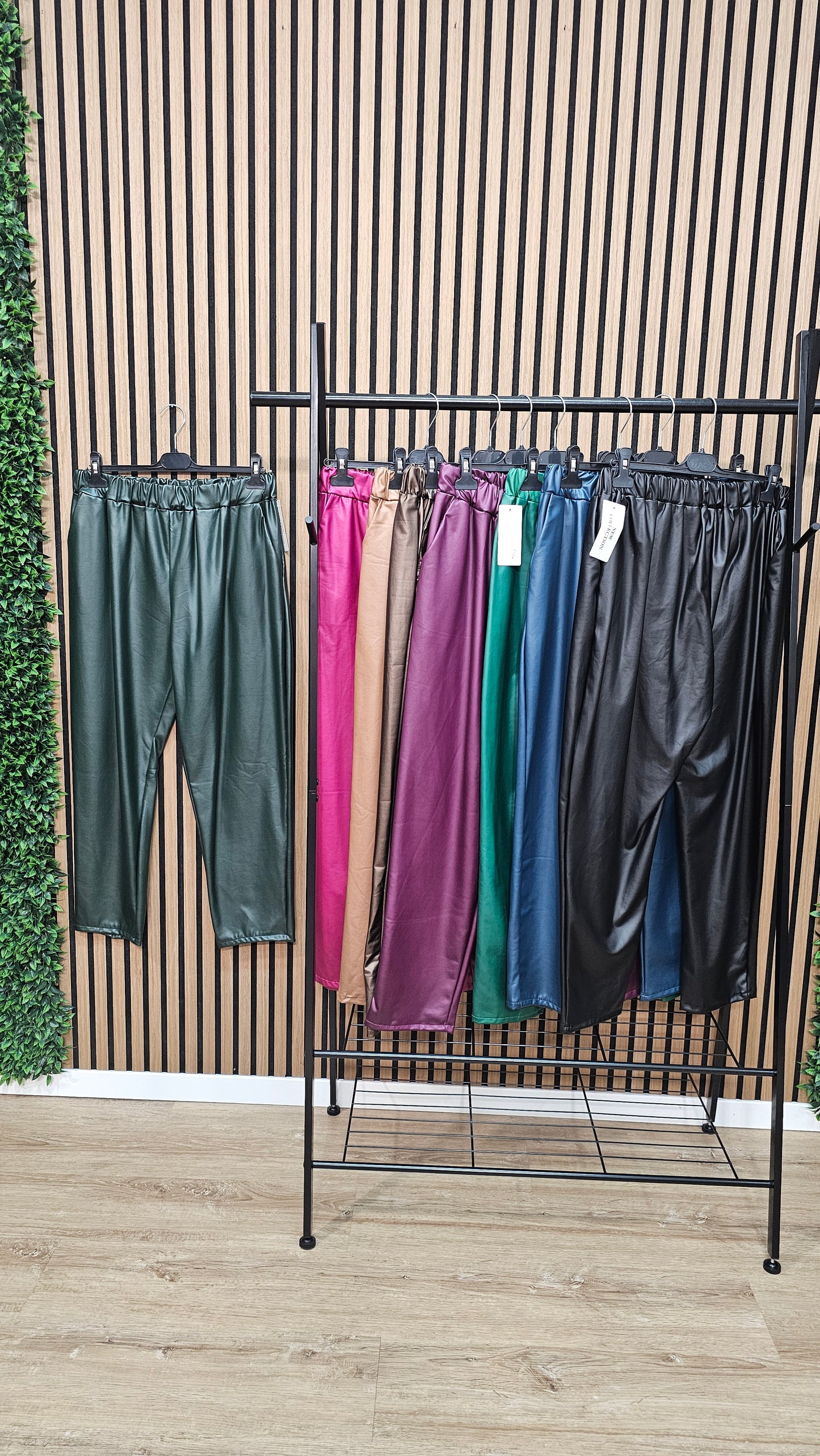 Kunstleder Jeggings/Hose Gr.2