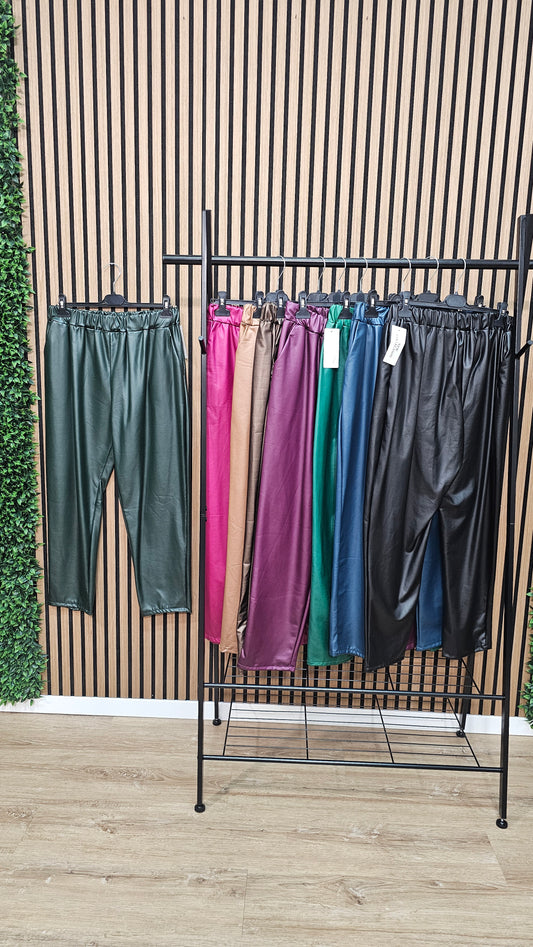 Kunstleder Jeggings/Hose Gr.2